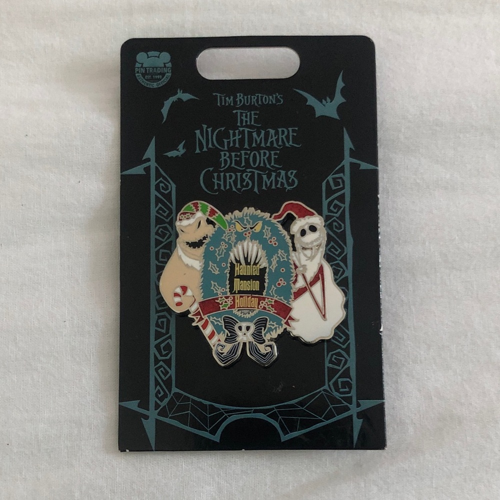 2020 Disney The Nightmare Before Christmas Red Green White Holiday Pin